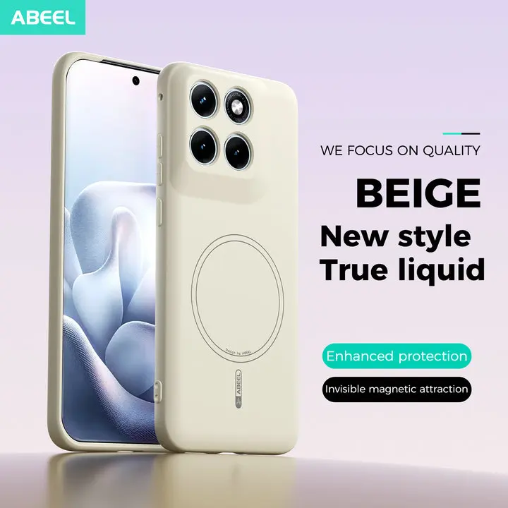 Magnetic Back Cover with Camera Protection - Sleek Design