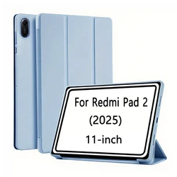 Premium PU Leather Flip Smart Case with Magnetic Stand and Soft Silicone Back (Ice Blue)