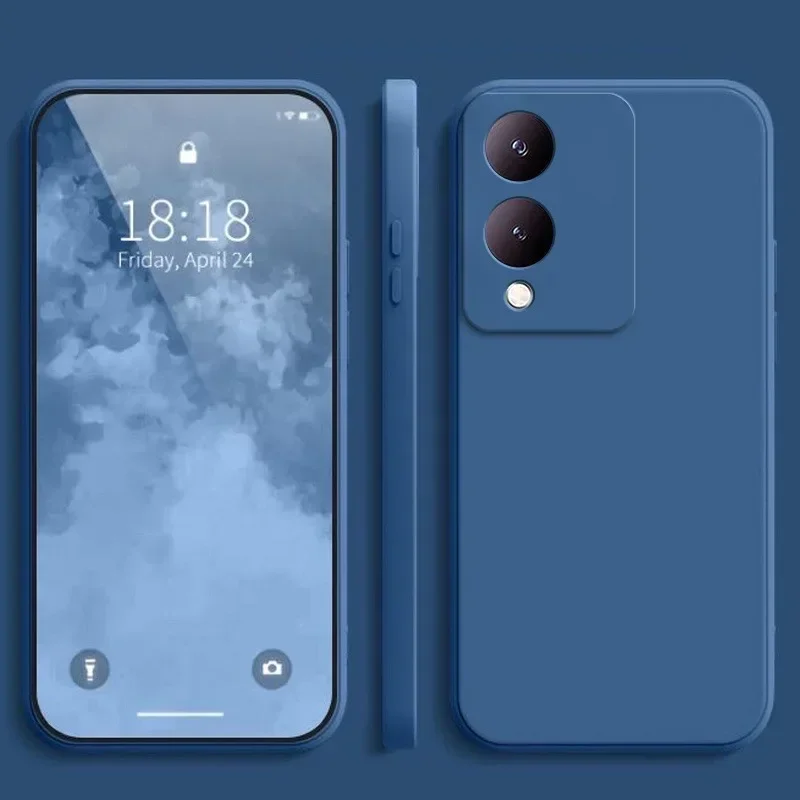Ultra Thin Matte Solid Color Silicone Phone Case - Soft TPU Back Cover