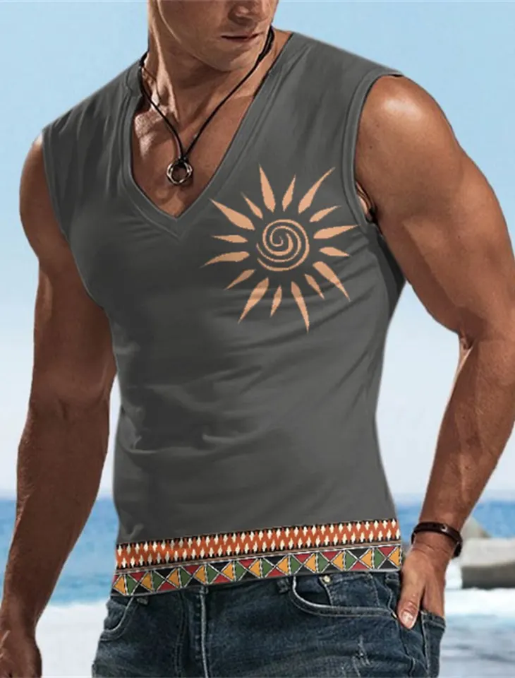 Canotta da uomo T-shirt senza maniche Modello Stampa Sport estivi Corsa Palestra Designer Abbigliamento casual senza maniche muscolare Stampato in 3D  200000343