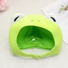 Novelty Funny Big Frog Eyes Bunny Ears Cute Cartoon Plush Hat Toy Green Full Headgear Cap Cosplay Costume Party Dress Up Hat 4