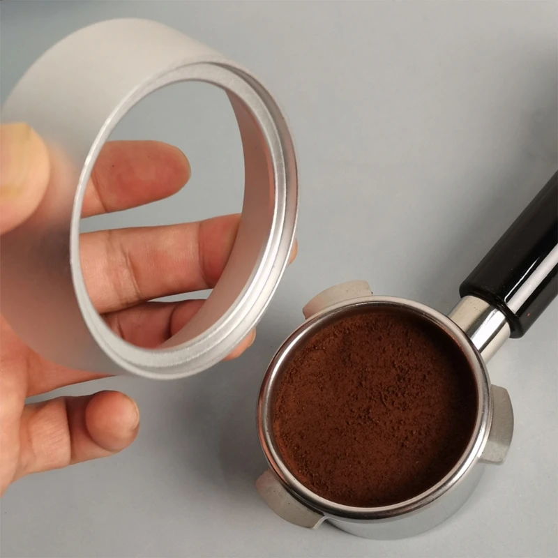 

Coffee Powder Rings Espresso Dosing Funnel Aluminum Alloy Material Universal Powder Receiving Dosing Rings Dropshipping