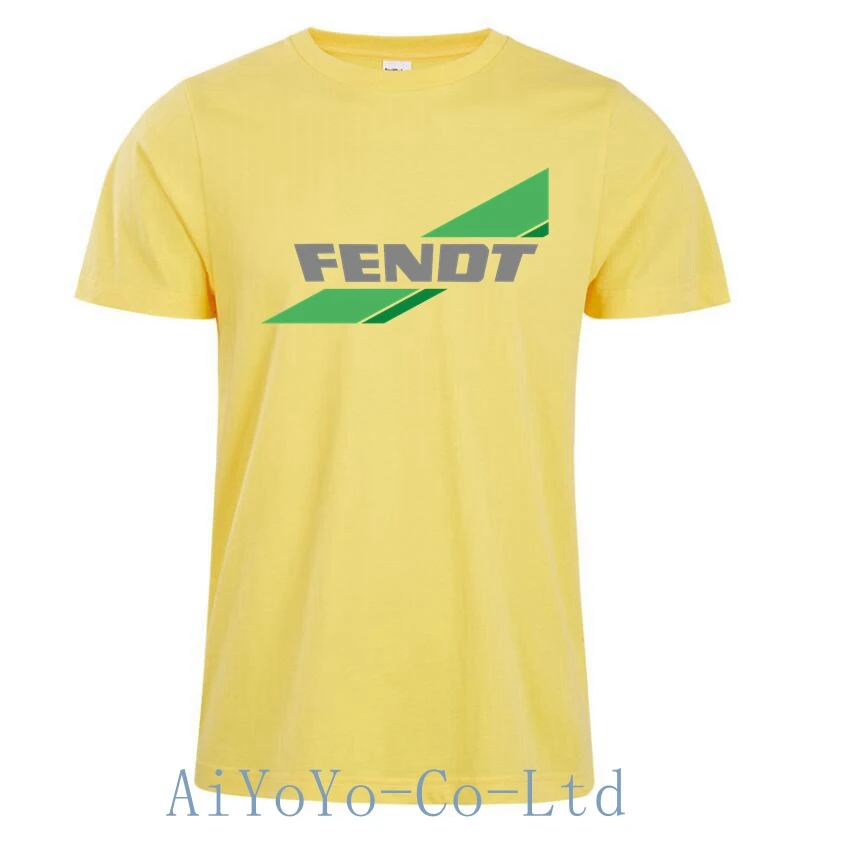 Fendt Agricultural Farming Tractors Mens Classics T-Shirt Cotton