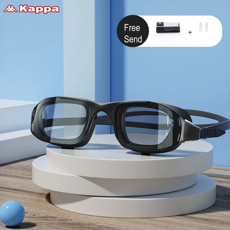 Kapaa Adult Myopia Professional Waterproof Adjustable Silicone Swim Glasses Anti-fog UV Protection Beach Goggles Surfing EyeWear 3