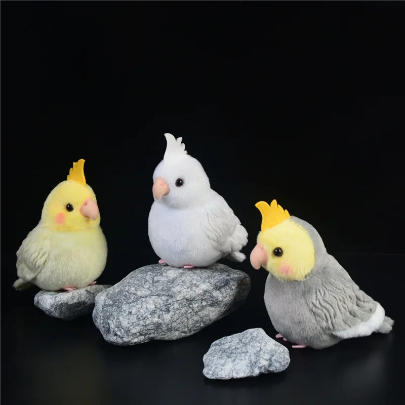 カラフルオウムのぬいぐるみ 約20cm ⭐︎カラフルオウムさん⭐︎レインボーな羽根⭐︎吊るせるよ