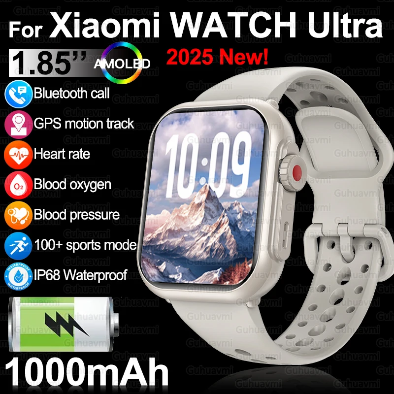 For Xiaomi New Bluetooth Call Men Women Smartwatch 24h Heart