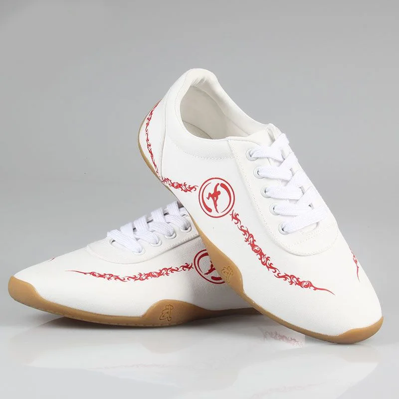 Professional Cow Reinforced Sole Kung Fu Tai Chi Shoes Kung Fu Martial Arts Shoes Abrasion Resistant Breathable Training