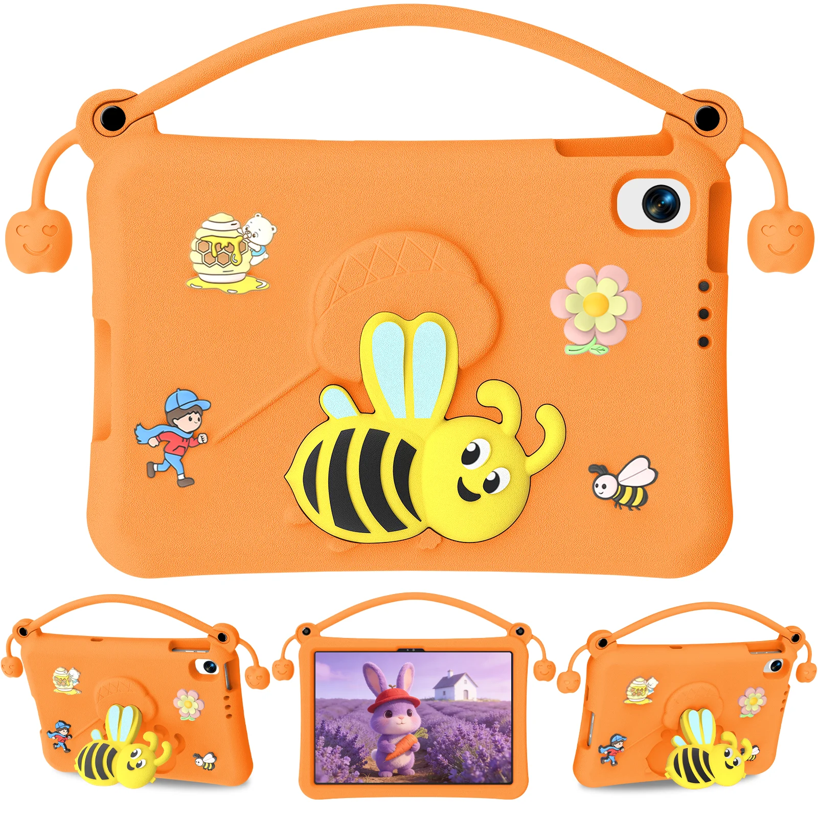 Children's Lightweight EVA Shockproof Protective Tablet Case