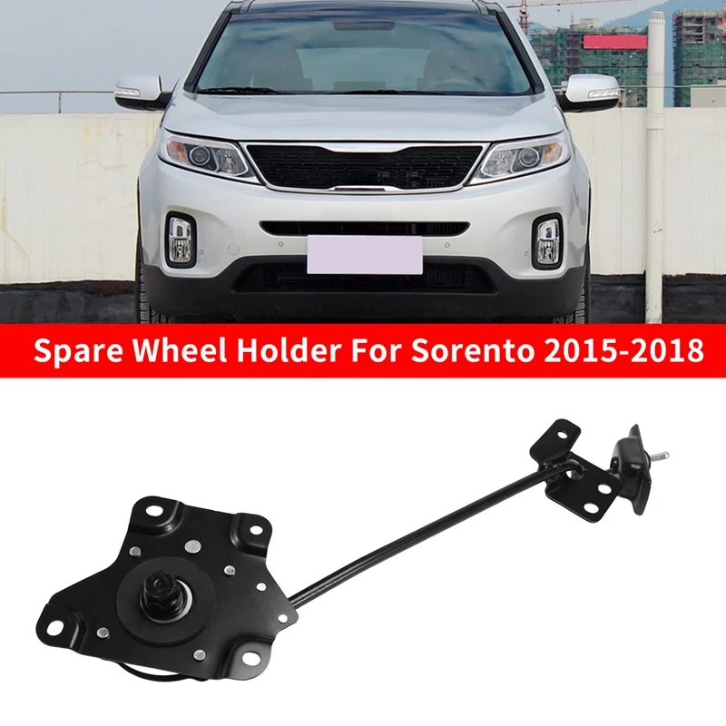 1 stück Schwarz Auto Ersatz Rad Halter Für-KIA Sorento 15-18