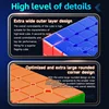 Qiyi XMD Hong 5x5 UV Magnetic Magic Speed Cube Stickerless Professional Fidget Toys XMD 5X5 Cubo Magico Puzzle Cubo Magico 6