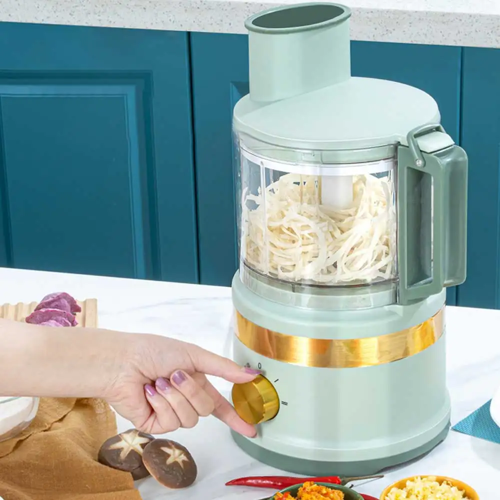 

Multifunctional Electric Meat Grinder Vegatable Shredding Slicing Machine Garlic Grinder Dough Knead Mixer Chef Machine