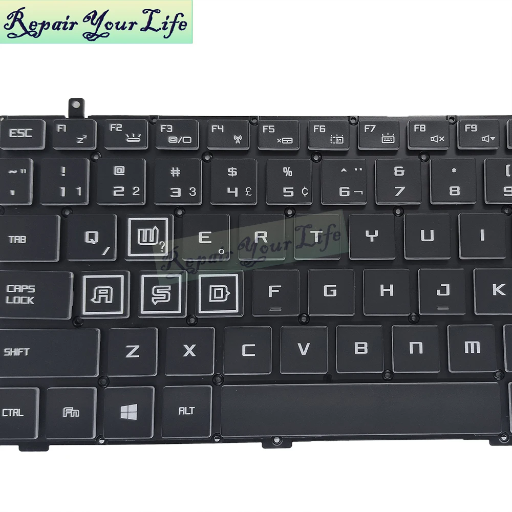 Pt-br Brasil Teclado Backlit para Avell Liv C62 Notebook Avell C62 Liv Teclado Abnt2 Brasil Brasileiro 6pin 21pin Light Cable - Imagem 6
