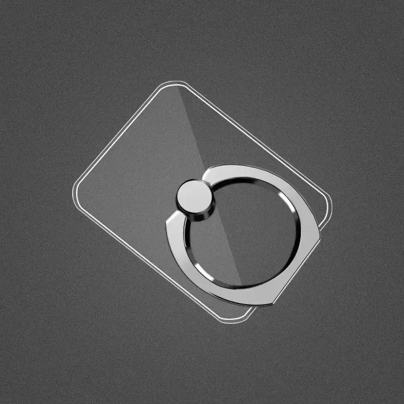 1/2/3/4pcs Transparent Cute Animal Round Phone Stand Foldable 360 Rotating Mobile Phone Ring Holder Smart Phone Accessories - Image 10