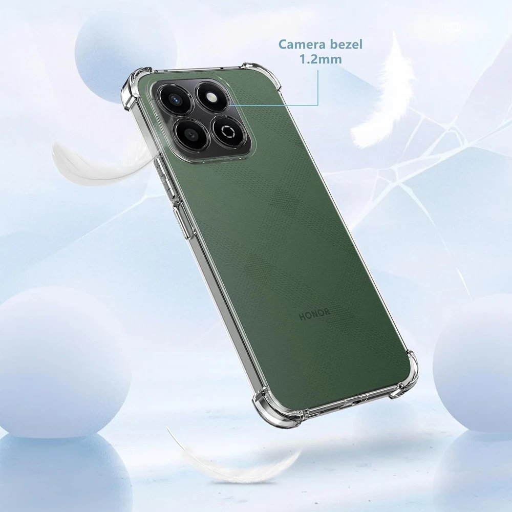Clear Shockproof Airbag TPU Case - Soft Silicone Crystal Shell Cover