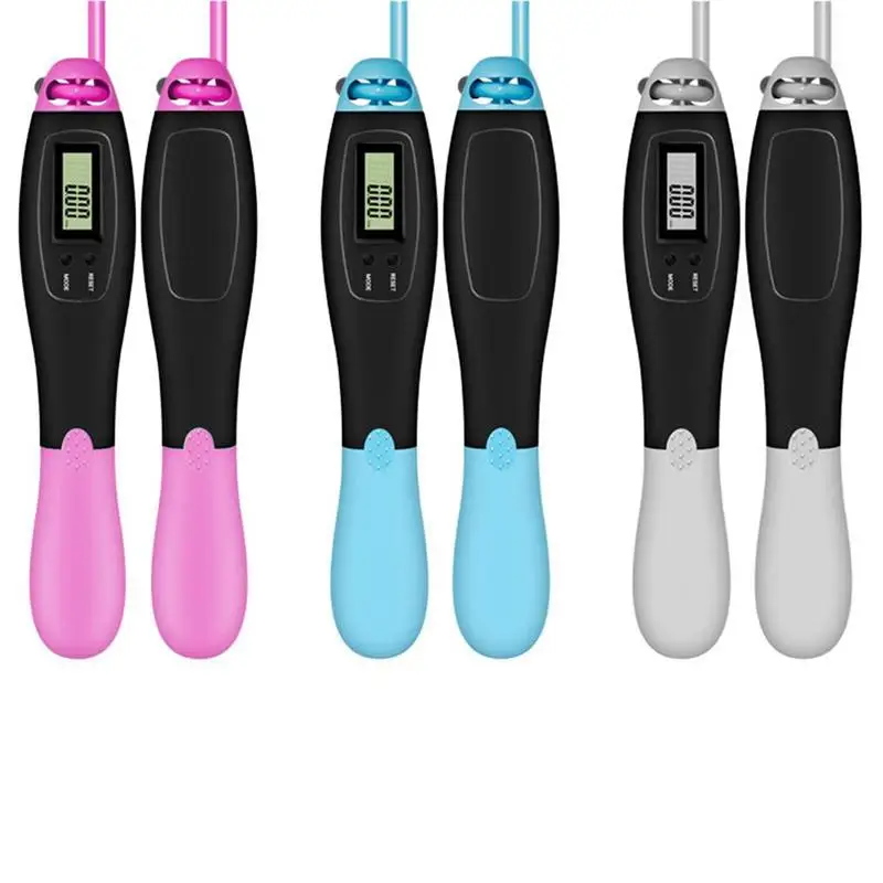 Cordless Jump Ropes Smart Electronic Digital Wireless Skip Rope Calorie Consumption Fitness Body Building Exercise Jumping Rope
