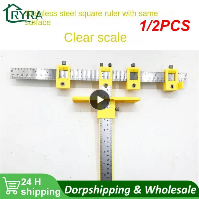 

1/2 шт., линейка для установки отверстий