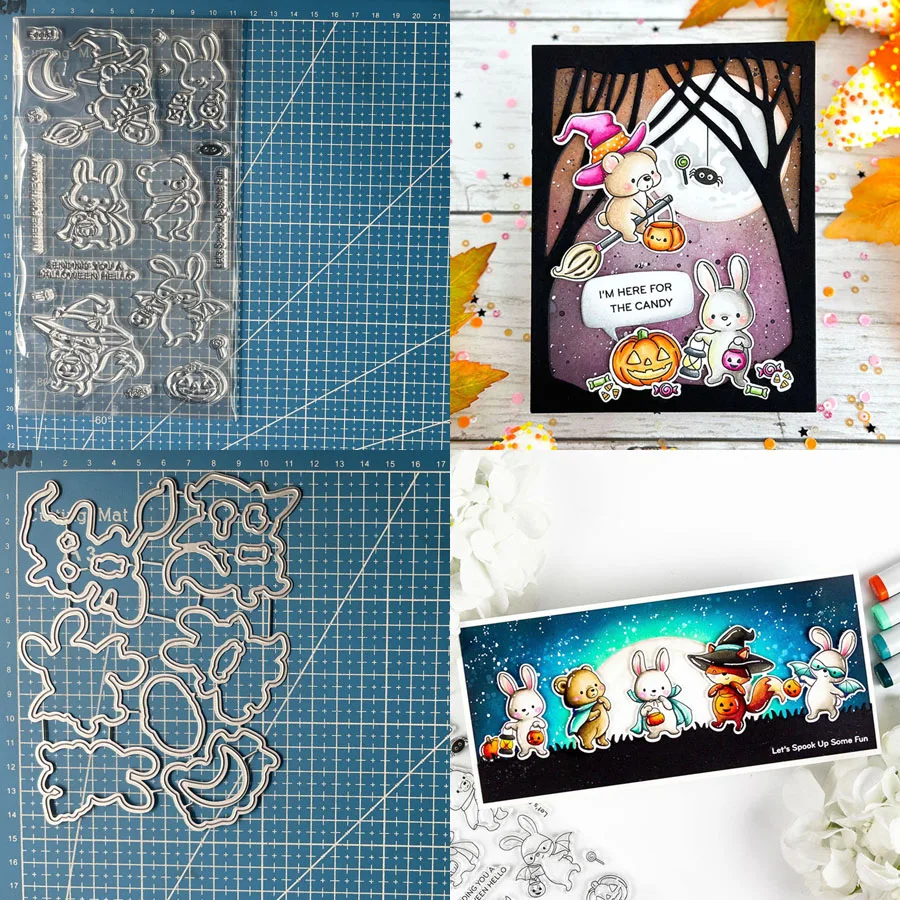 

Lucky Goddess Metal Cutting Dies and Stamp Candy Crew diy Scrapbooking Photo Album Decorative Embossing Paper Card