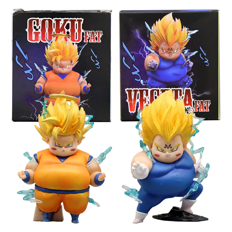 

Dragon Ball Z G5 Goku Vegeta Figure Fat Son Goku Statue Figurine Gogeta PVC Model Shippuden Collectible Toys Brinquedos Gift