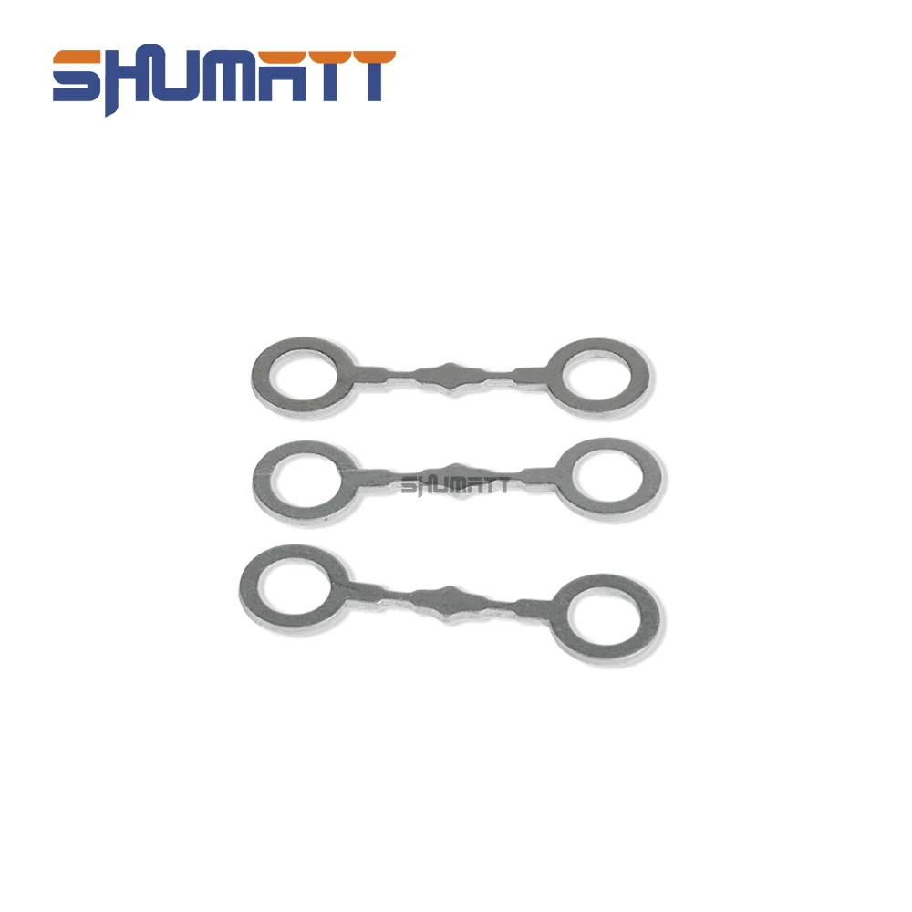 

10Pieces China Made New Oil Backflow Pipe Washer Shim Size: Inner Diameter 8mm For Fuel Injector