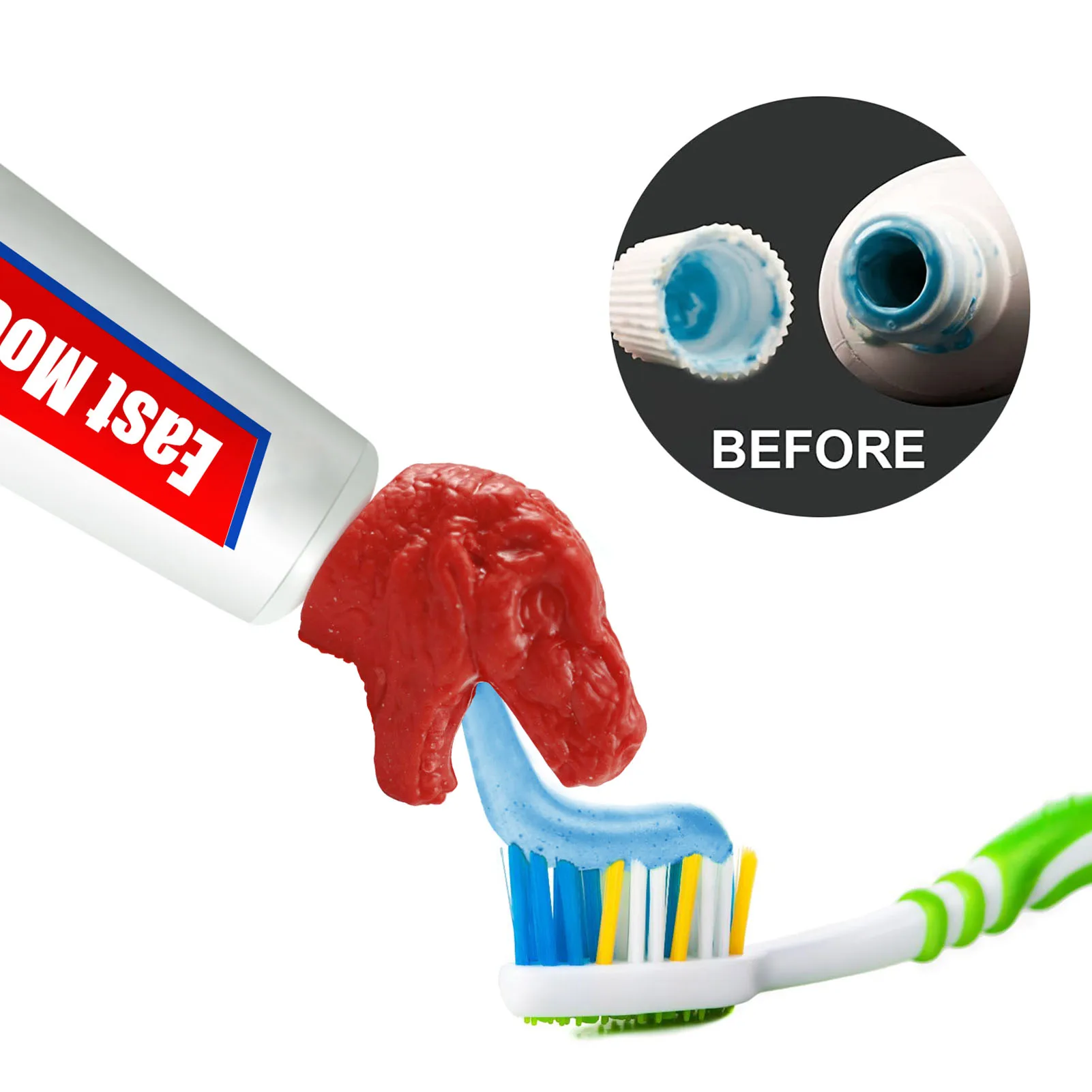 Fun Toothpaste Lid Dinosaur Toothpaste Topper Cap Funny Tricky