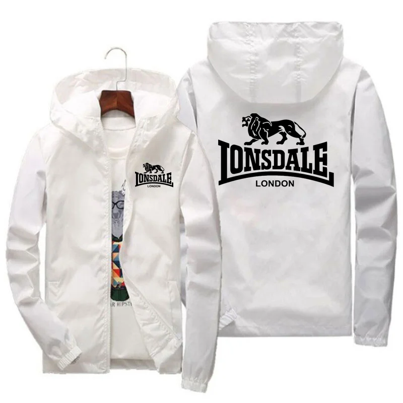 

LONSDALE Summer Hip-Hop Street Men’s Fashion Trend Sportswear Men’s And Women’s Casual Jogging UV-Proof And Rain-Proof Students