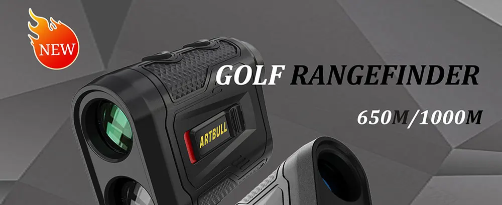 Rechargeable Golf Rangefinder Front View