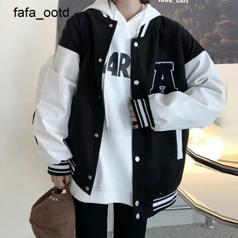 Черная Свободная Женская осенне-зимняя нишевая куртка нового дизайна 2022 года |