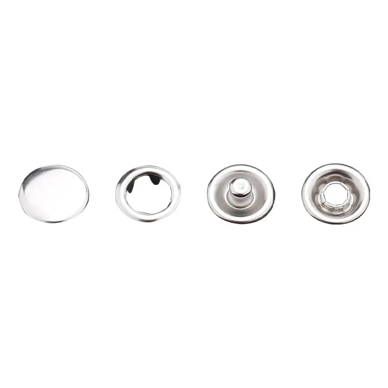 Colorful Stainless Steel Baby Clothing Accessories Installation Tool Suit9.5mm Dark Buckle Mother Child Button For Clothing