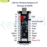 NEW Arcade Game RGB LED Controller Button copy sanwa Joystick Bluetooth RGB Control APP USB Encoder Kit - Image 4