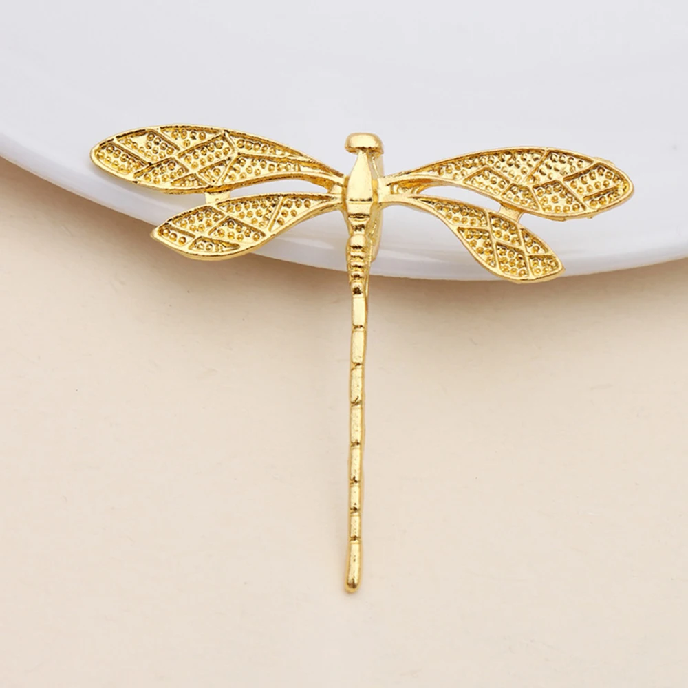 REGELIN Ancient Vintage Colorful Dragonfly Hair Sticks/Hairpin Insect Shape Headdress Style Wedding Hair Bridal DIY Accessories jewelry set,hair accessory