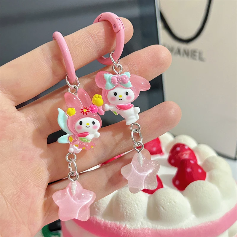 

Милая подвеска Sanrio с рисунком для женщин и девушек, креативное украшение для сумки, брелоки, Изящные Ювелирные изделия, подарки