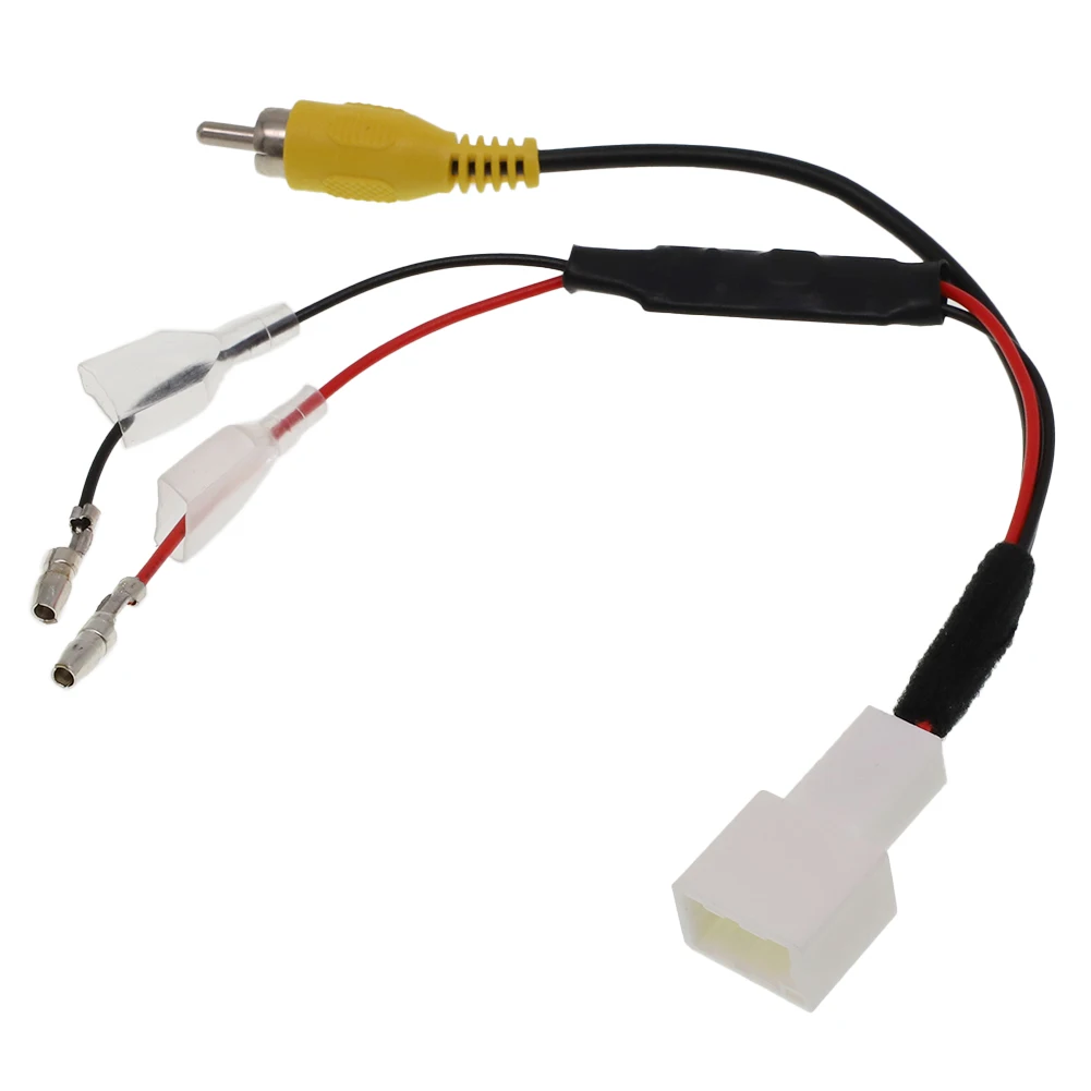 

Car Reverse Backup Camera 4Pin For Toyota Car Reverse Camera Retention Wiring Harness Cable Plug Adapter Car Electronics Parts
