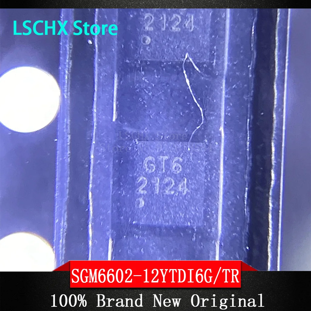 

10PCS SGM6602-12YTDI6G/TR GT6 TDFN-6 SGM6602 new original authentic