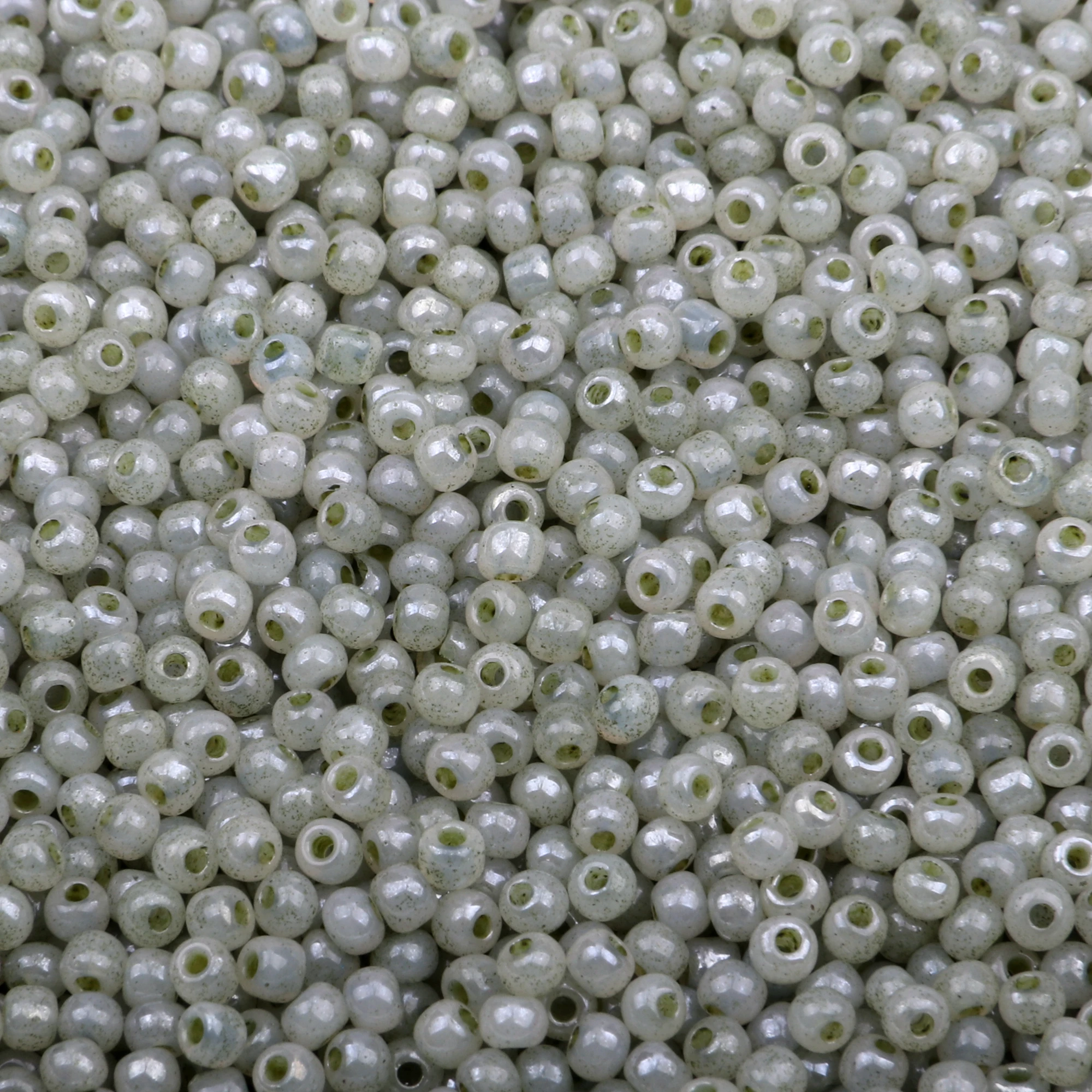 2,5mm Glas-Rocailles, glänzende Pastellfarben, opak gemischte Mini-Rocailles, Rocailles zum Basteln von DIY-Ohrringen, Halsketten und Zubehör, 10g GSB-D – Detail 14