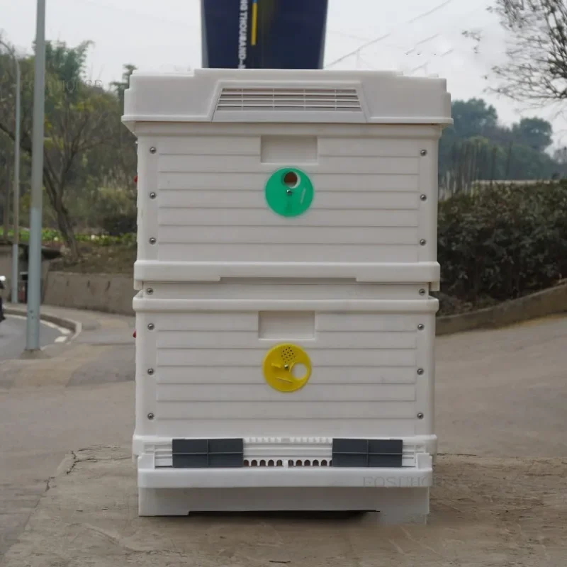 

Plastic Beehive Multifunctional Double-layer Ten Frame Bee Hotel Beekeeping High Quality Insulated Waterproof Bee Hives R