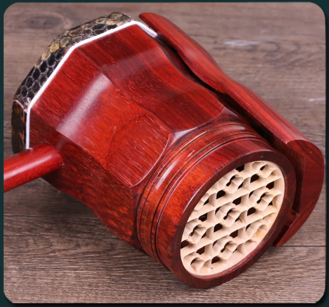 Zhonghu Alto Erhu Red rosewood Chinese stringed instruments