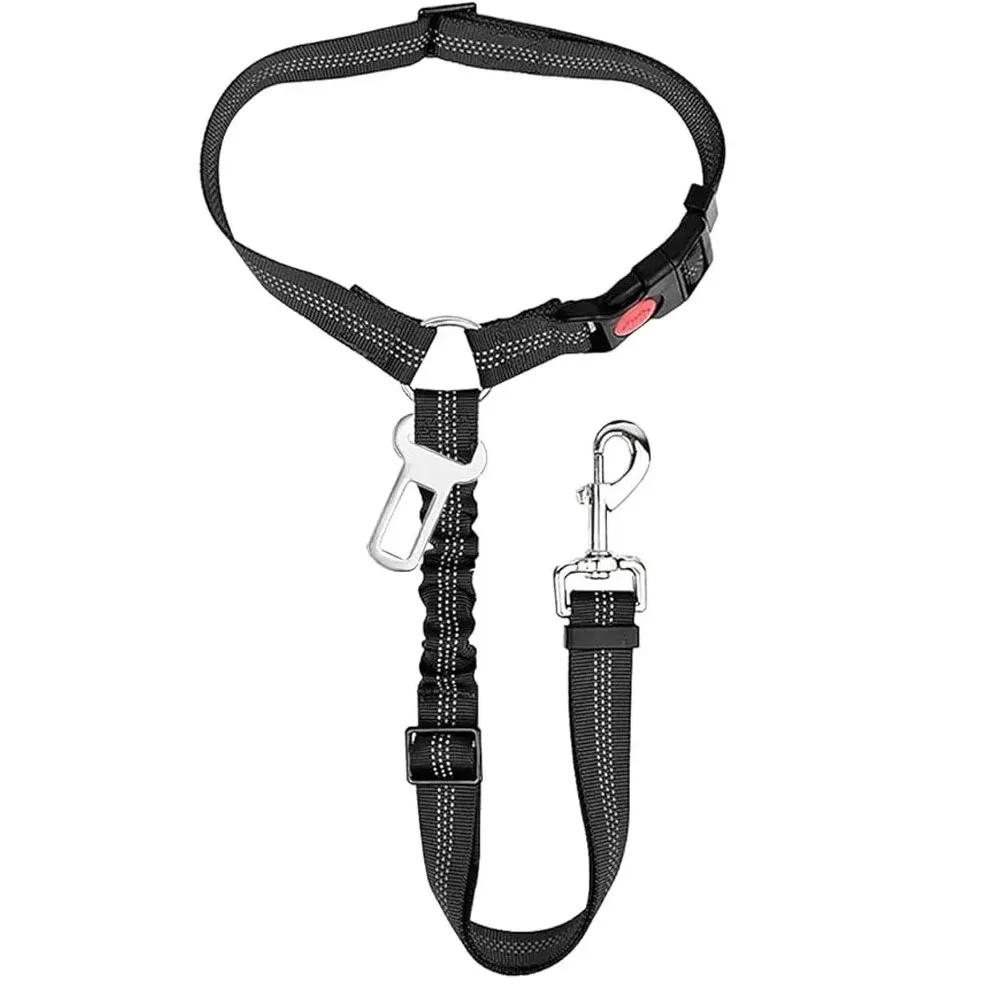 2-in-1 Reflective Dog Seatbelt 6