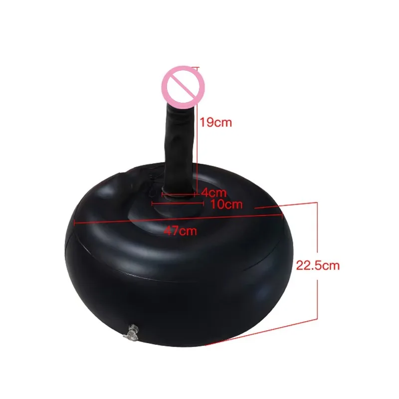 Inflatable Sex Sofa Cusion with Masturbator Dildo Durable Sex Furniture Game Inflatable Chair Ball Toy for Women Couple Seat