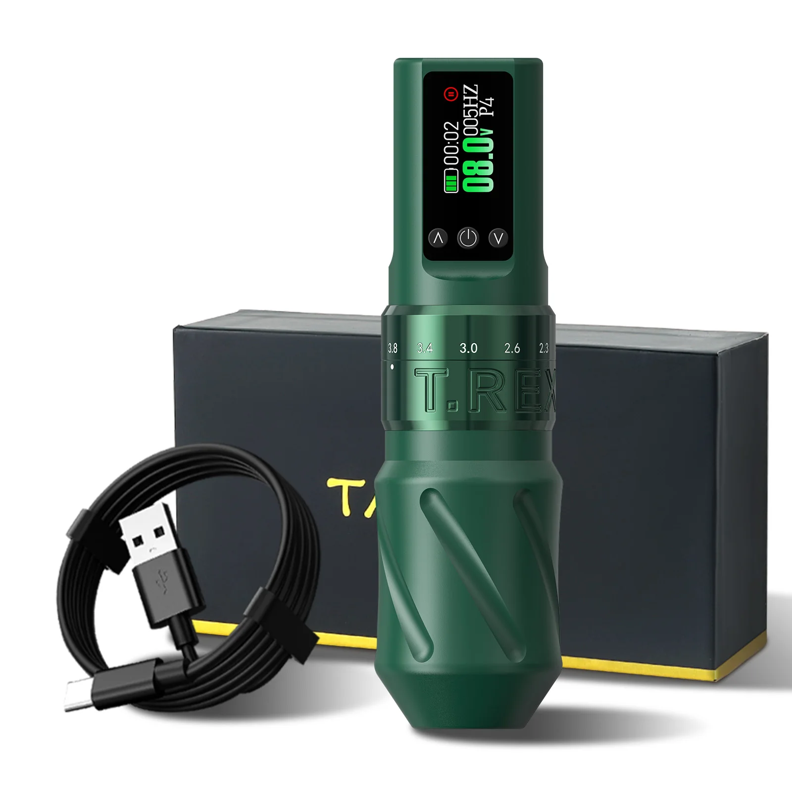 Tattoo Gun Kit T-Rex Tattoo Kit Complete Wireless Tattoo Machine