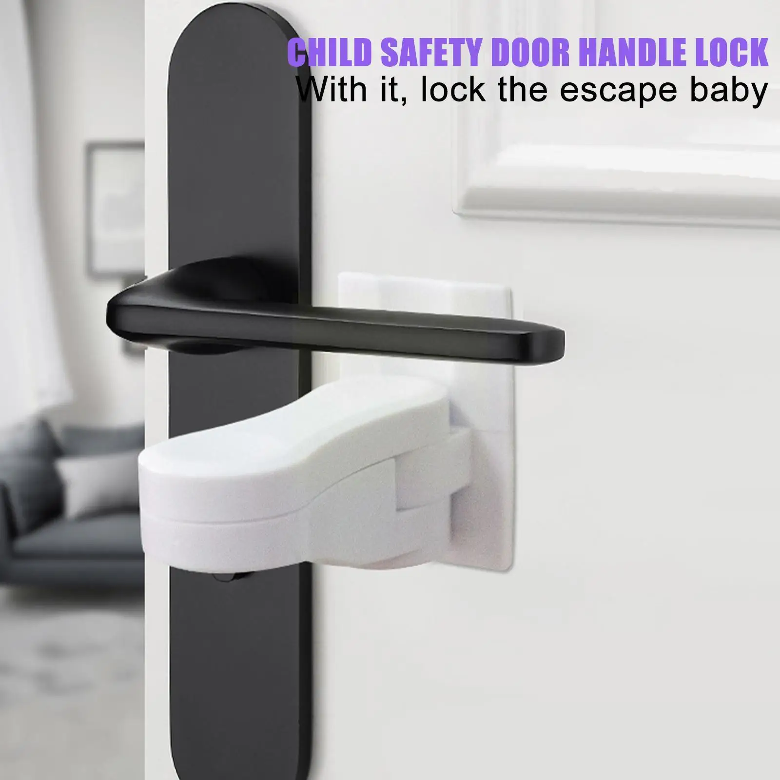 Universal Door Lever Lock For Home Professional Children Kids Safety