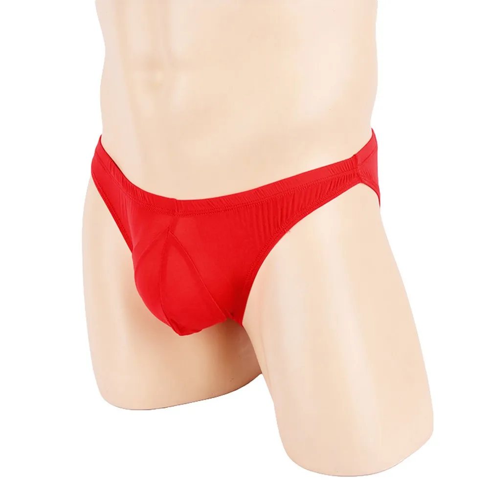 Men Ice Silk Briefs Bikini Underwear Stretch Panties Ruched Back Thong Lingerie The Real Color Of The Item May Be Slightly Diffe he real color of the item may be slightly different from the pictures shown on website caused by many factors such as brightness