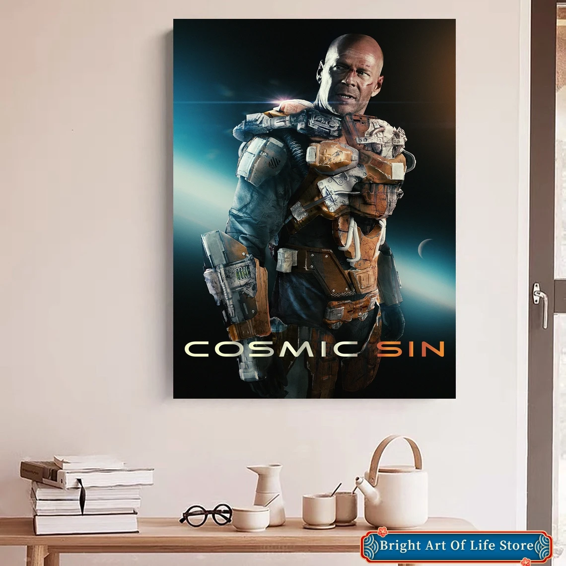 

Cosmic Sin (2021) Movie Poster Art Cover Star Photo Print Apartment Home Decor Wall Painting (No Frame)