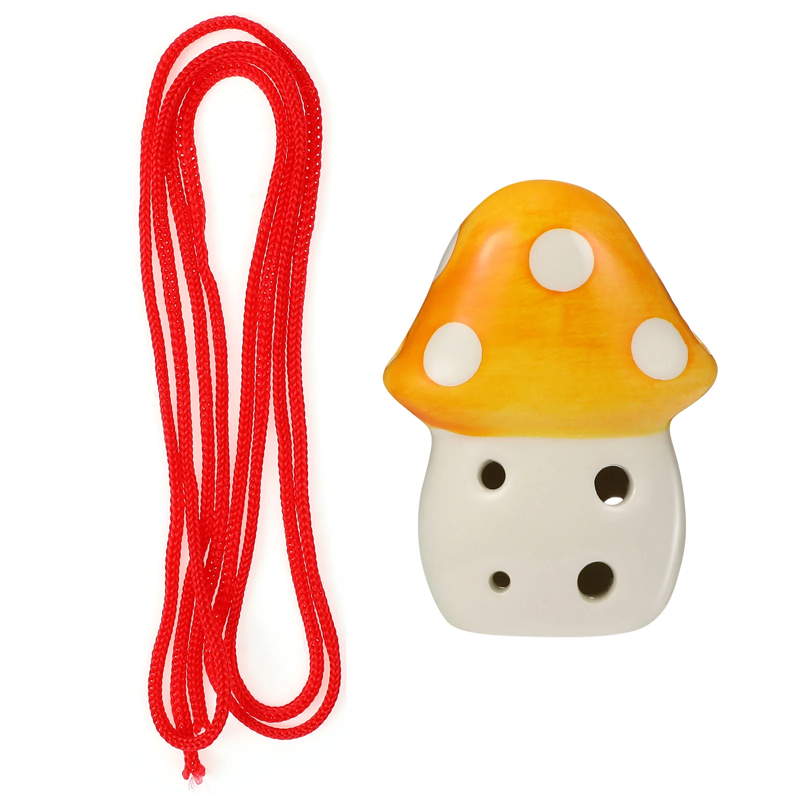

Ocarina Musical Instrument Toy for Beginner Mushroom Children Plaything Ceramics Creative Shaped