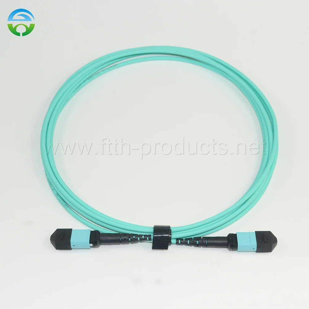 10 шт. патч-корд MPO SM Female 12 core OM3-300 LSZH 3 0 круглый кабель |