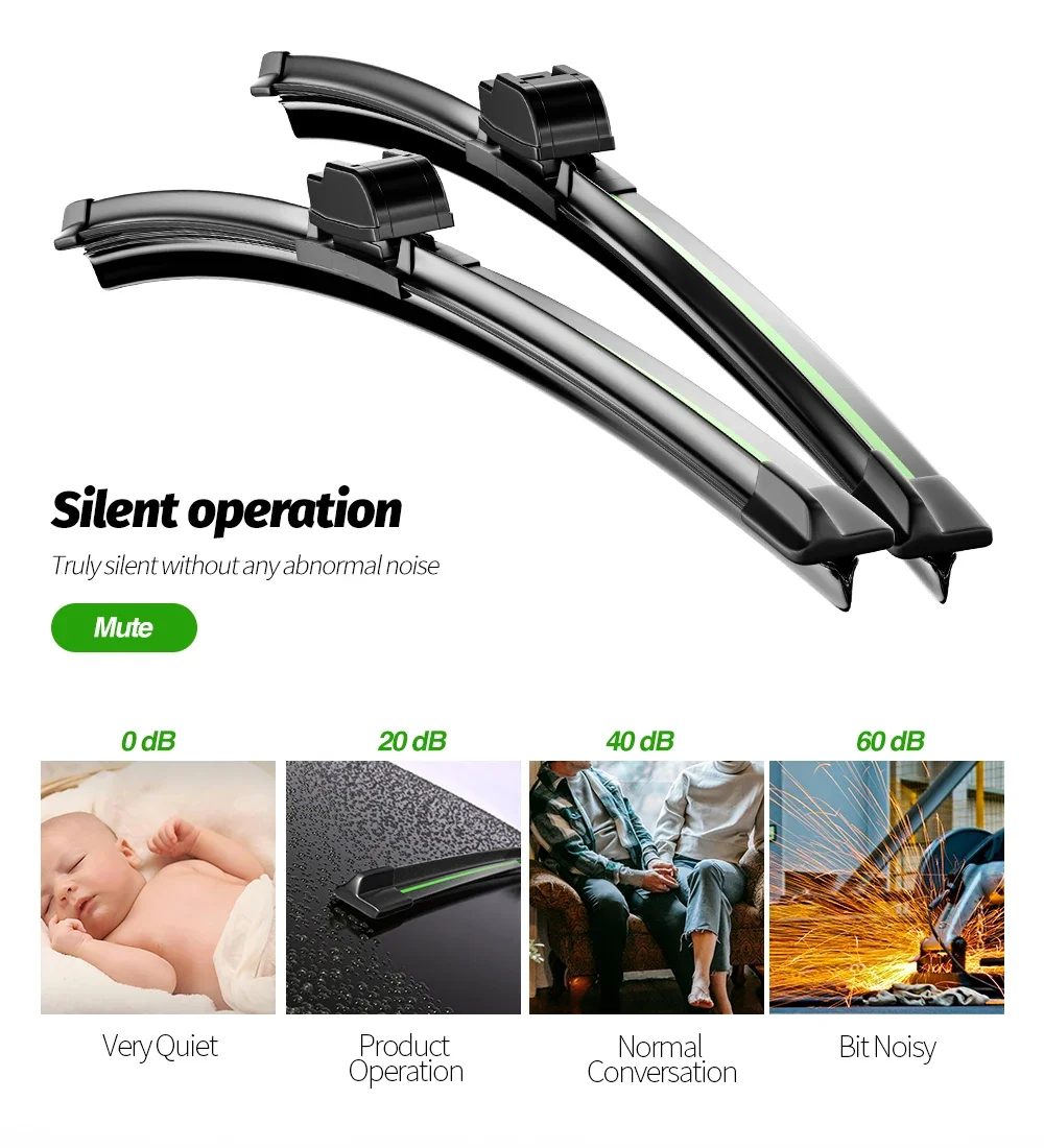 3PCS for SUZUKI SX4 S-Cross 2006-2020 26"+14"+10" Front Rear Wiper Blades Windshield Windscreen Window Cutter Accessories