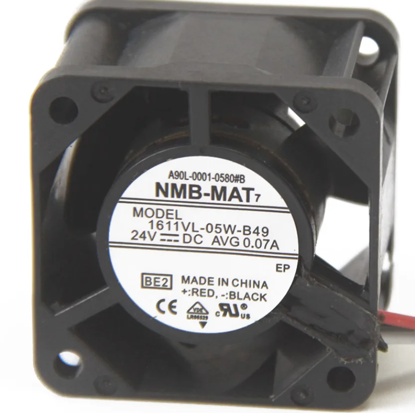 A90L-0001-0580 B 1611VL-05W-B49, 최신 선풍기, 0.07A, 24V
