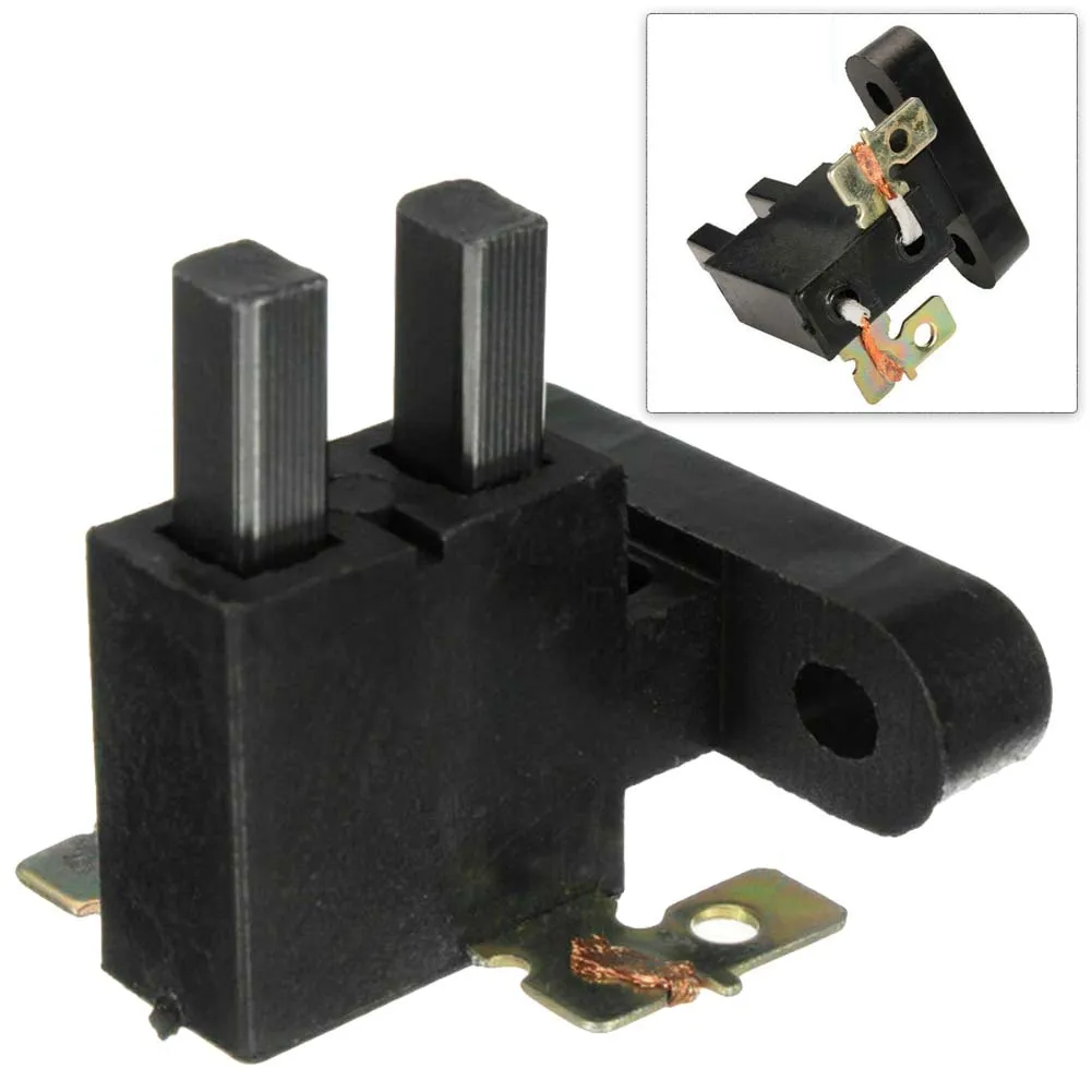 Description Picture 2 of item1pcs Carbon Brush Assembly For 2kw-7kw Gasoline Generator Accessories 1/4" Bolt Holes Universal Generator Head Generator Parts