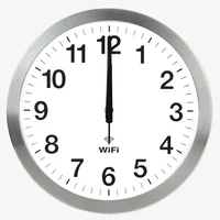 20 Inch Smart WIFI Automatic Time Synchronization Network Clock Mute Wall Clock Modern Minimalist Living Room Quartz Home Clock 1