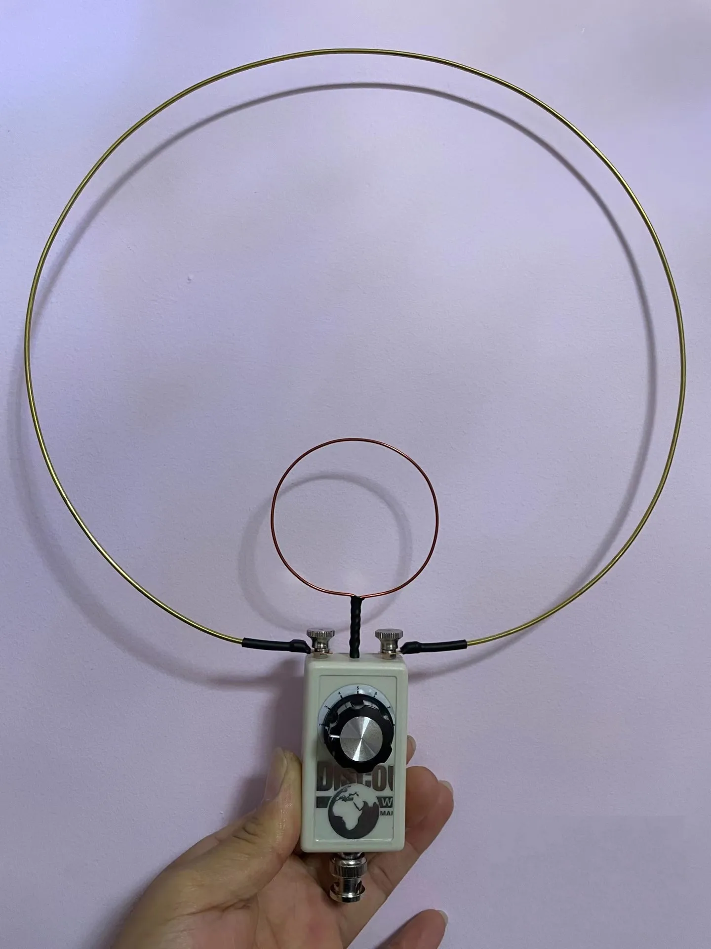 Mini-25 Magnetic Loop 14mhz-50mhz Hf For Radio Walkie Talkie With Sv2czf - Radio - AliExpress