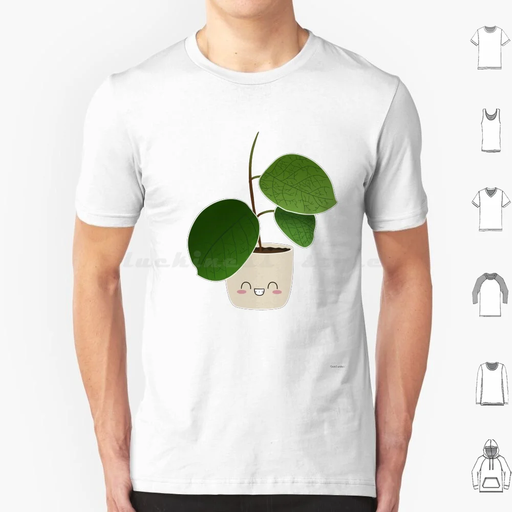 Hoya Fungii T Shirt Big Size 100% Cotone Hoya Piante D'Appartamento Plant Lady Kutaii Cute Plant Addict Plant Mom Quarantena Hoyamygosh